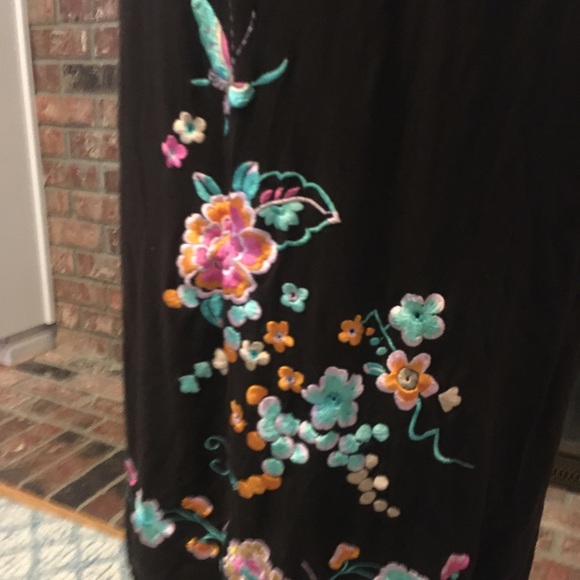 Midi skirt with tassels fringe detail - Picture 8 of 11